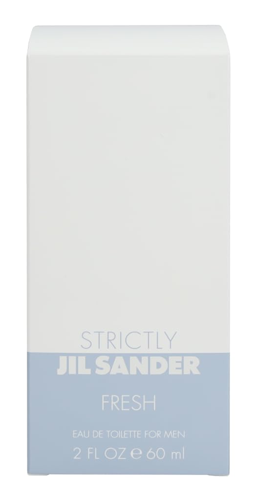Jil Sander Strictly Fresh Eau de Toilette for Women - 60ml Floral Citrus Perfume | Daytime & Office Wear | Long-Lasting Fragrance