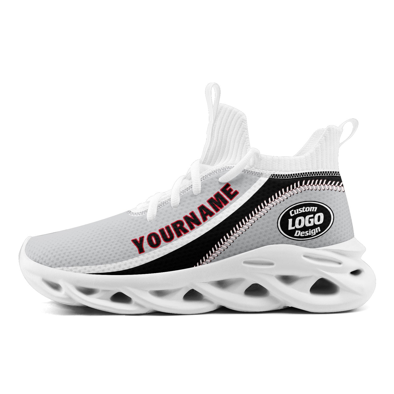 Custom Maxsoul Personalized Sneakers for Men & Women - Breathable Lightweight Running Shoes FN030A D028016 - Perfect for Jogging, Gym Workouts & Casual Wear