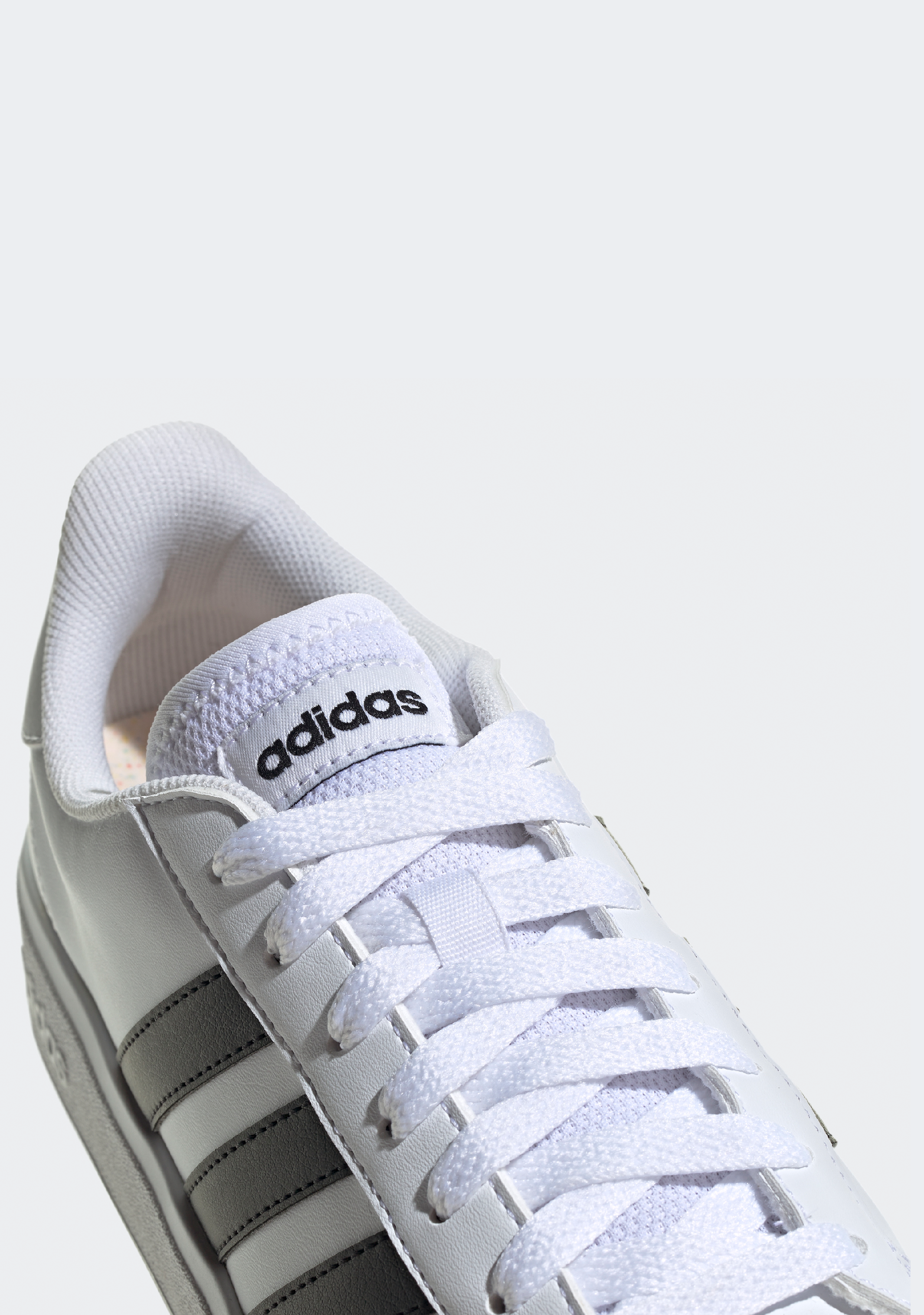 Adidas Women's Grand Court Base Sneakers - Comfortable White Tennis Shoes for Women | Perfect for Casual Wear, Gym & Everyday Fashion