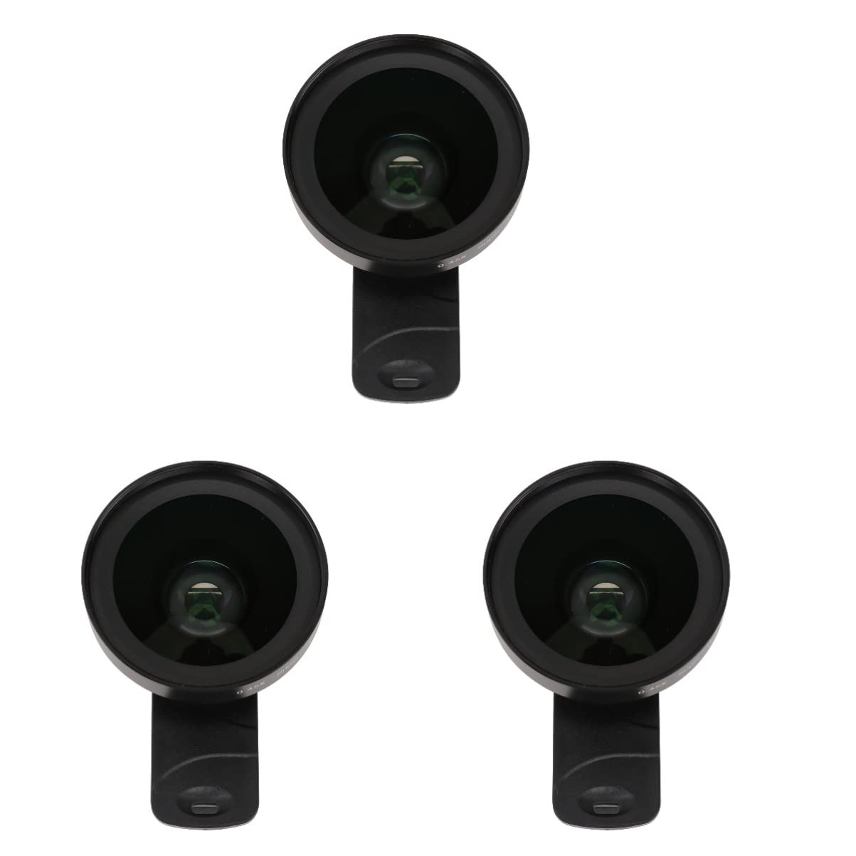Mikikit 3-Pack Phone Camera Lens Kit for Photography & Vlogging