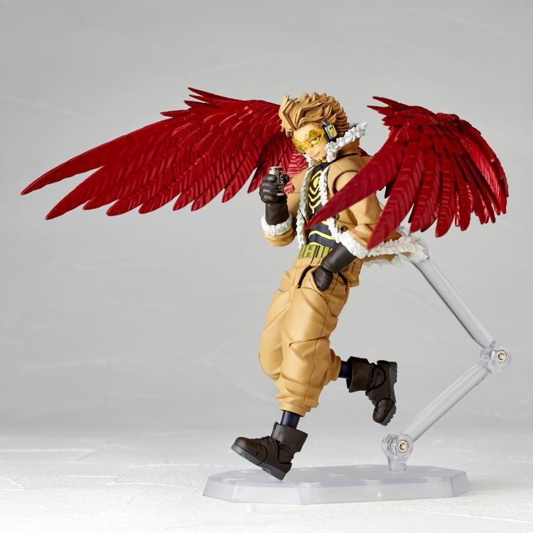 Amazing Yamaguchi Revoltech Hawks Action Figure - My Hero Academia Collectible for Anime Fans | Perfect for Display, Cosplay, and Gift Giving