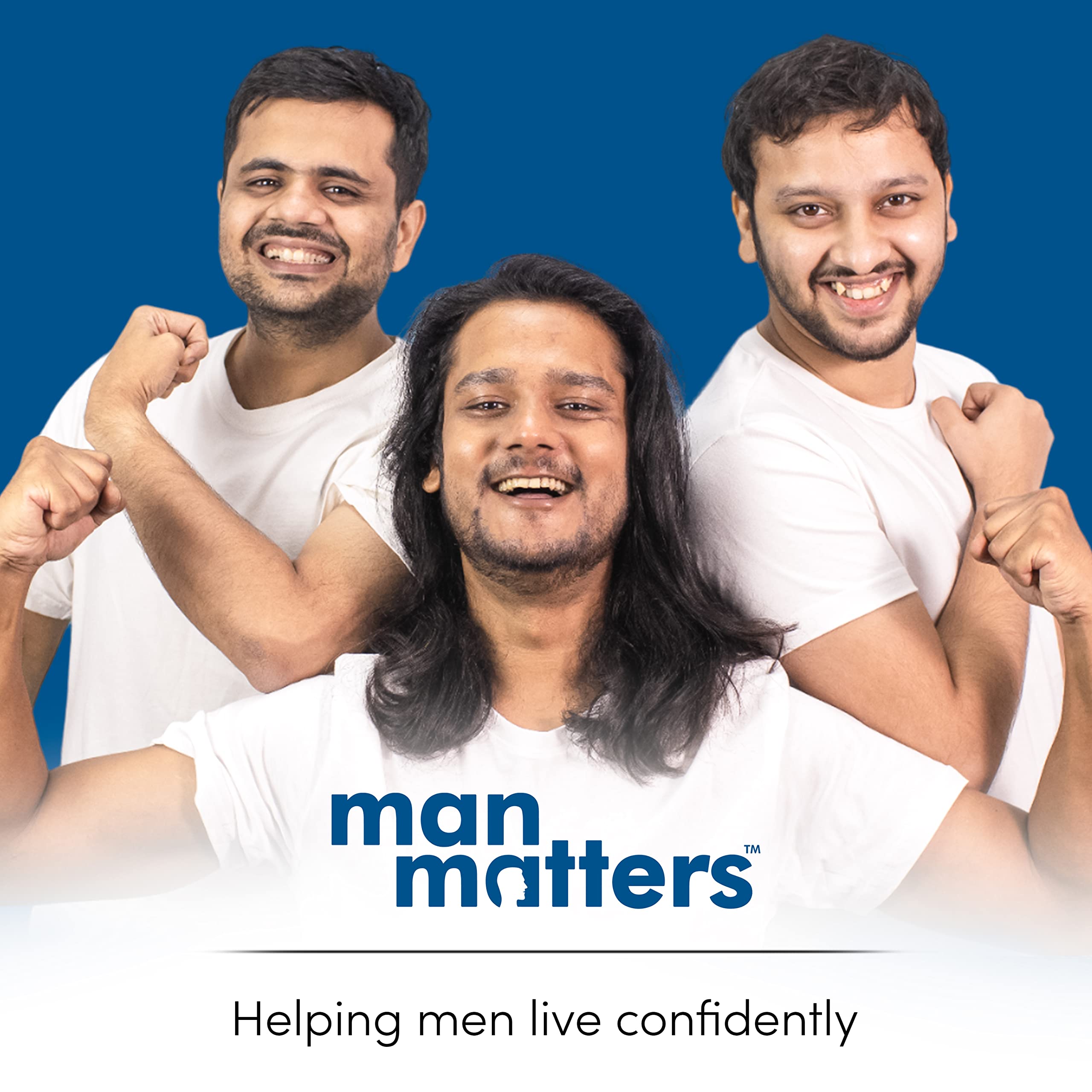 Man Matters Hair Serum for Men - 90 mL with Jojoba & Argan Oil | Frizz-Free, Silky & Shiny Hair Treatment | Non-Sticky Formula for Instant Smoothness | Perfect for Daily Styling & Special Occasions