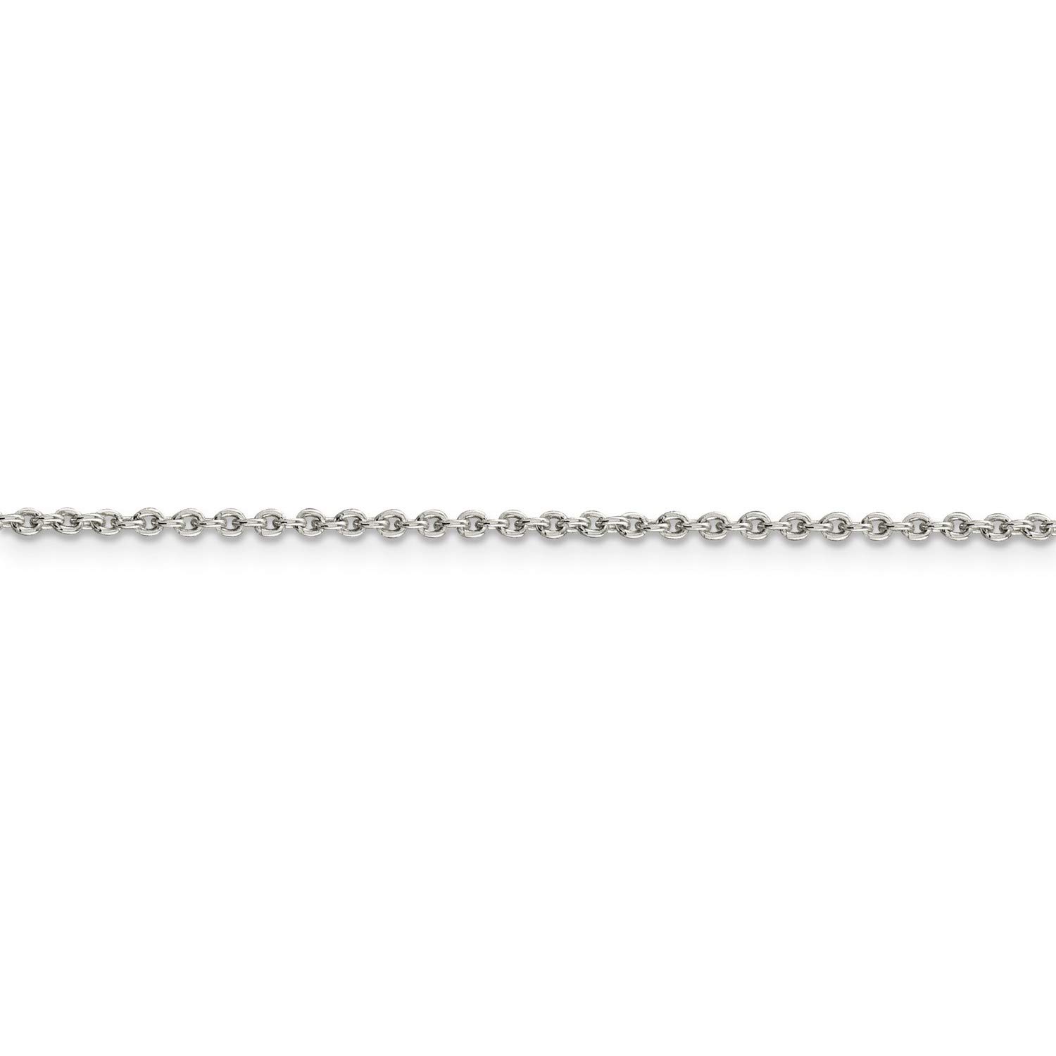 .925 Sterling Silver Classic Cable Chain Necklace, Bracelet or Anklet Set - Dainty Jewelry for Women, Gift for Her - Perfect for Everyday Wear, Date Night & Special Occasions