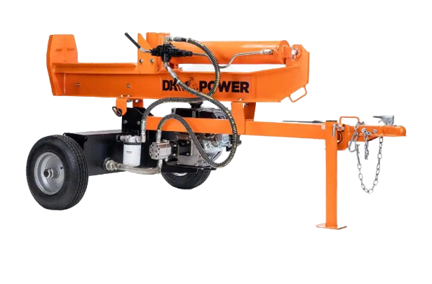 DK2 OPS227 27-Ton 6.5 HP Gas-Powered Hydraulic Log Splitter - Horizontal & Vertical Operation for Firewood Processing - Perfect for Home Heating, Camping & Woodworking Projects
