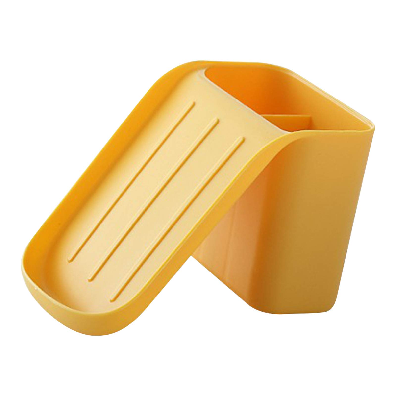 Extra Large Silicone Dish Drying Rack with Drainable Soap Holder - Over The Sink Space Saving Kitchen Organizer for Dishes, Utensils & Knives | Perfect for Small Kitchens, Apartments & RV Living
