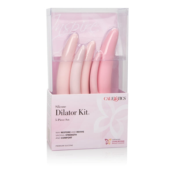 Inspire Silicone Dilator Kit for Women - Soft, Flexible Vaginal Dilators for Pelvic Therapy & Intimate Wellness - Perfect for Post-Surgery Recovery & Comfortable Intimacy
