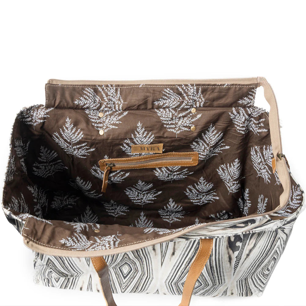 Tribal Spirit Adventure Weekender Bag - Durable Canvas Travel Duffel for Women & Men | Perfect for Weekend Getaways, Gym, Beach & Camping Trips
