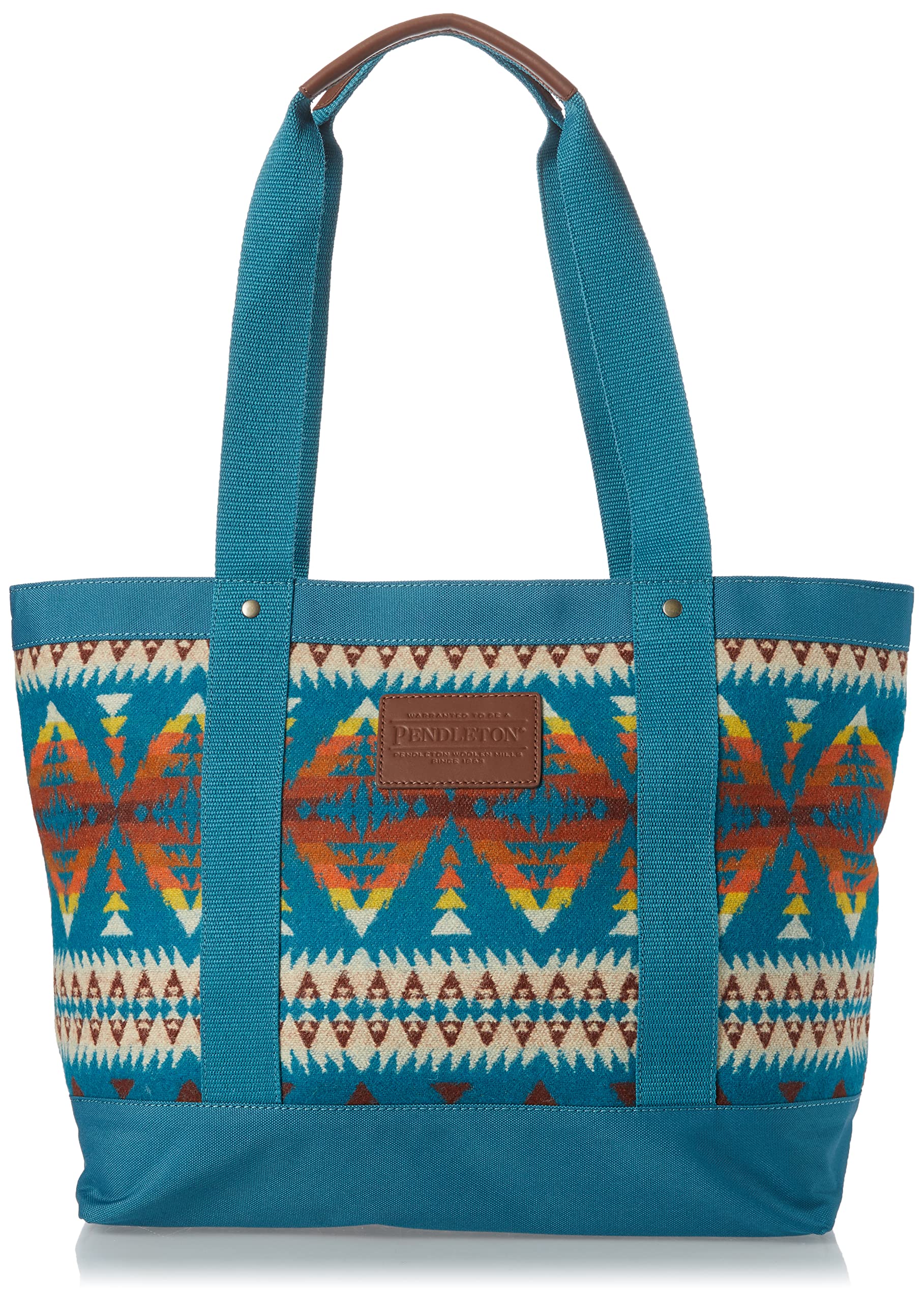PENDLETON Zip Tote Bag - Waterproof & Durable Travel Tote with Secure Zipper Closure - Perfect for Work, Gym, Beach & Weekend Getaways