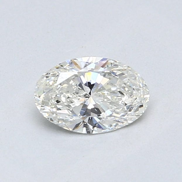 0.52 Carat H SI2 Oval Diamond - Premium Loose Diamond for Engagement Rings & Fine Jewelry - Ideal for Bridal, Anniversary & Special Occasion Gifts