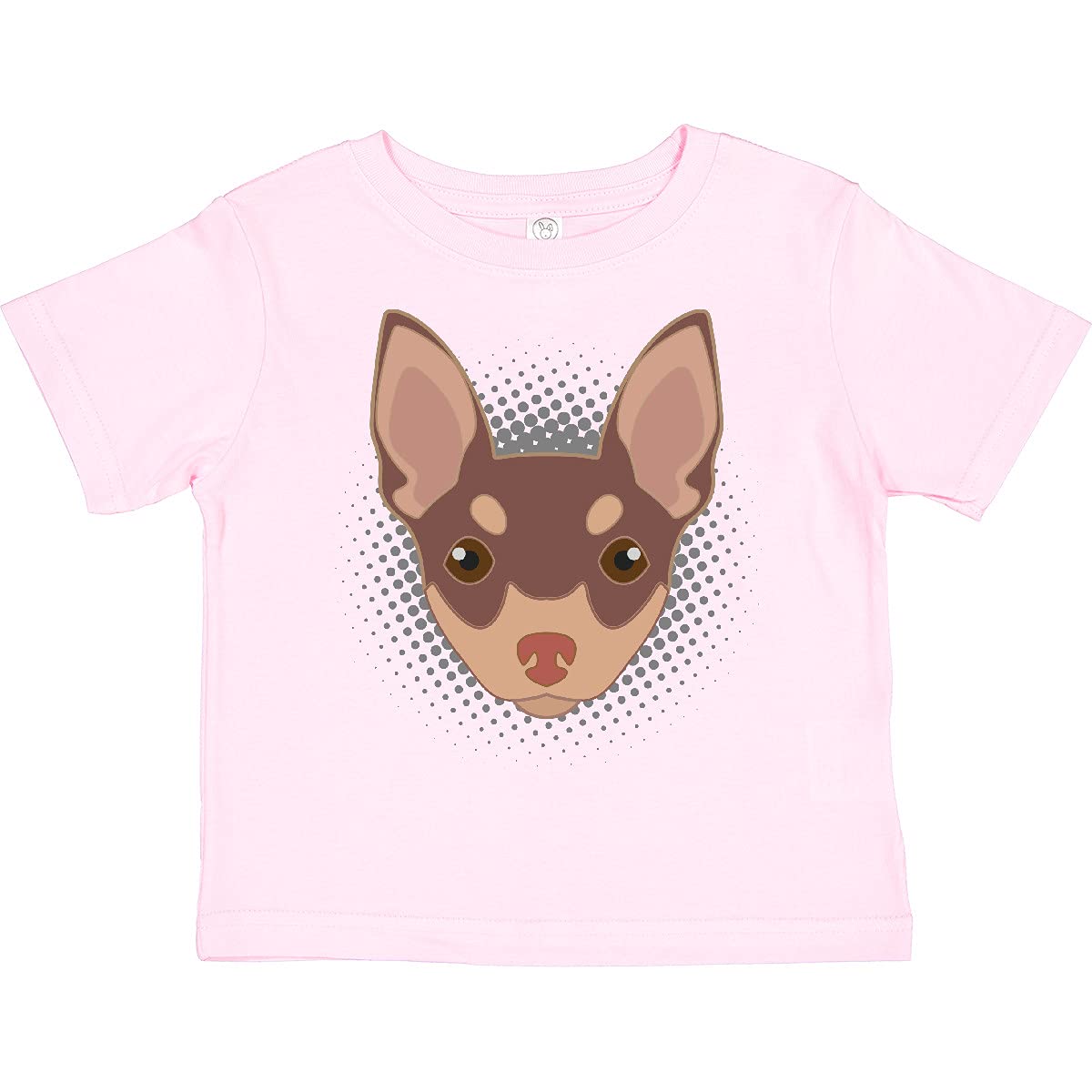 Inktastic Toy Fox Terrier Dog Graphic Toddler T-Shirt - Cute Puppy Print Tee for Boys & Girls - Perfect for Playdates, Daycare & Family Outings
