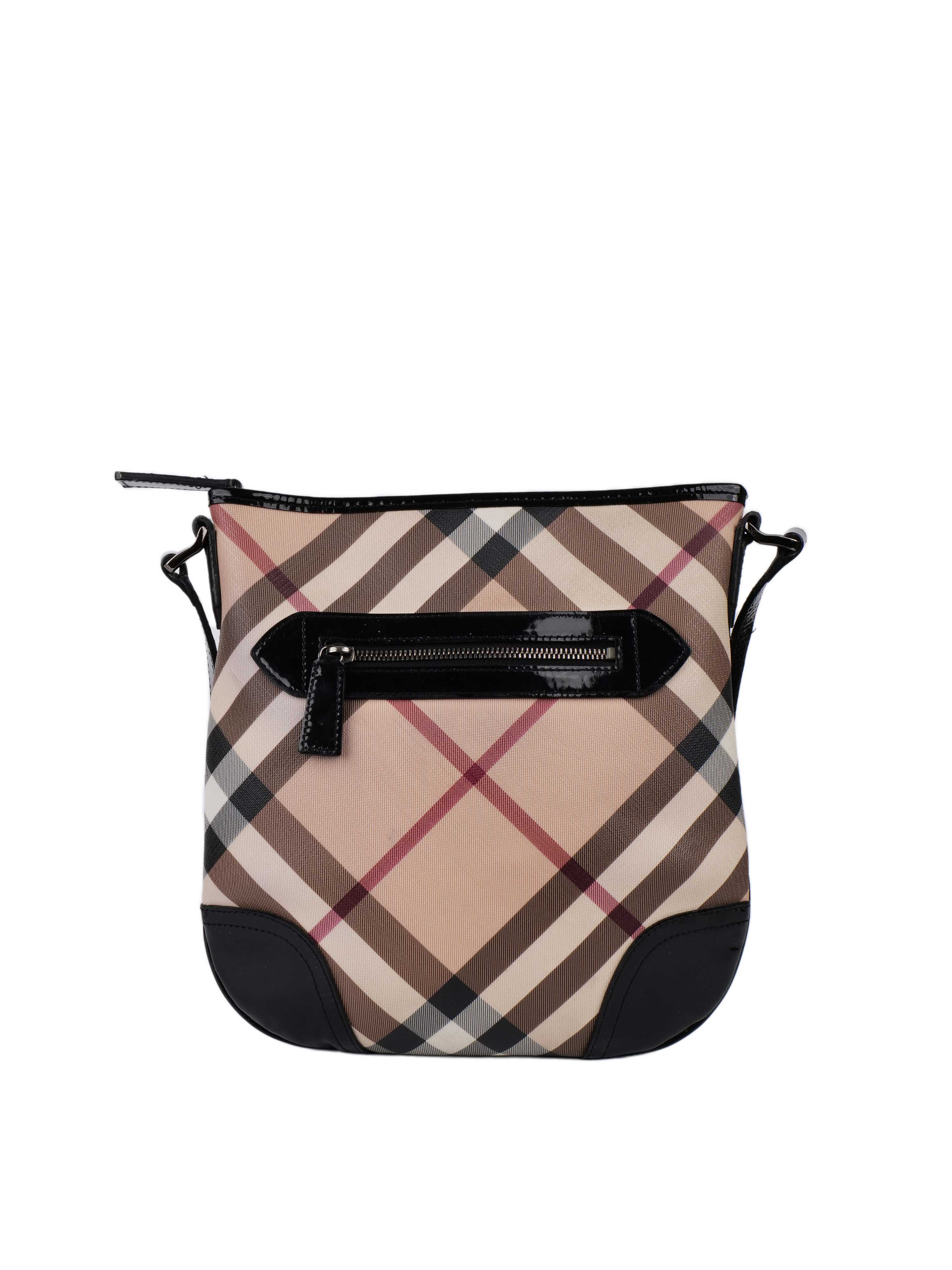 Burberry Haymarket Check Shoulder Tote Bag - Luxury Designer Handbag for Women | Perfect for Work, Travel & Everyday Use