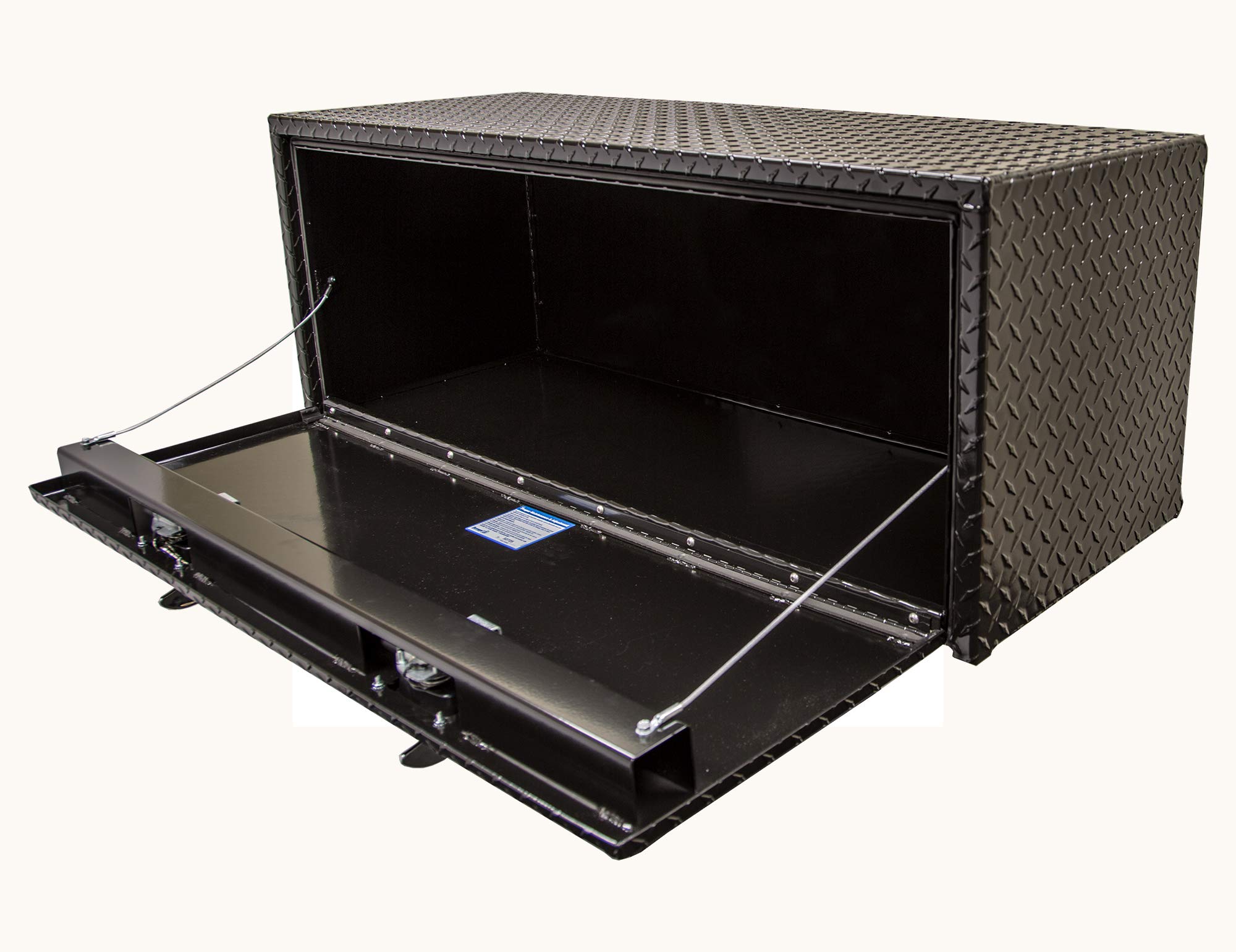 **Black Diamond Tread Aluminum Underbody Truck Tool Box – 24