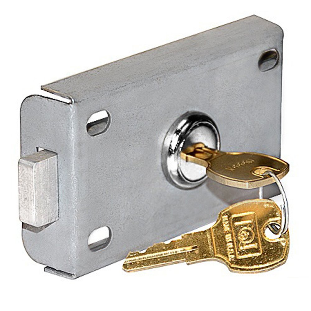 High Security Commercial Master Lock with 2 Keys - Durable Mailbox Lock for Business & Office Use