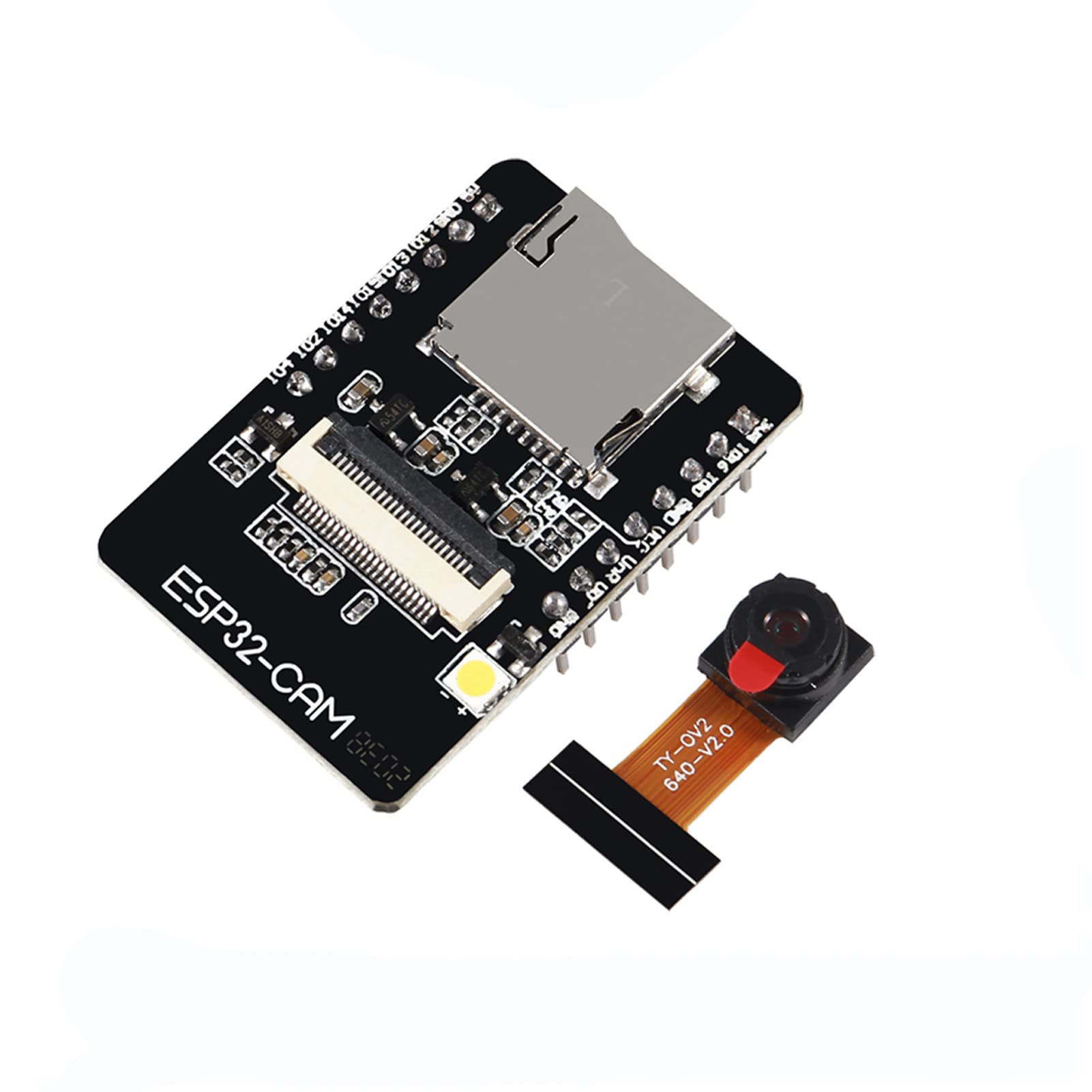 4PCS ESP32-CAM WiFi Bluetooth Development Board with OV2640 Camera Module & Jumper Wires - Wireless IoT Camera for Home Security, Smart Devices & DIY Electronics Projects
