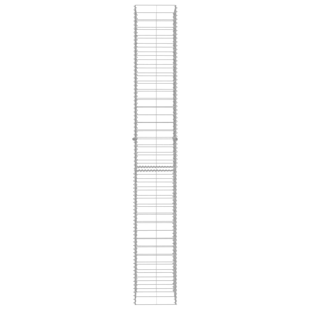 SKM Galvanized Steel Gabion Baskets - Set of 3 (9.8