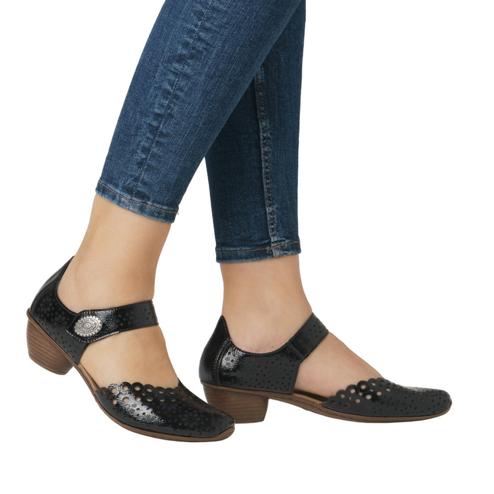 Rieker 43753 Comfortable Women's Casual Shoes - Stylish & Lightweight for Everyday Wear, Walking & Office Use