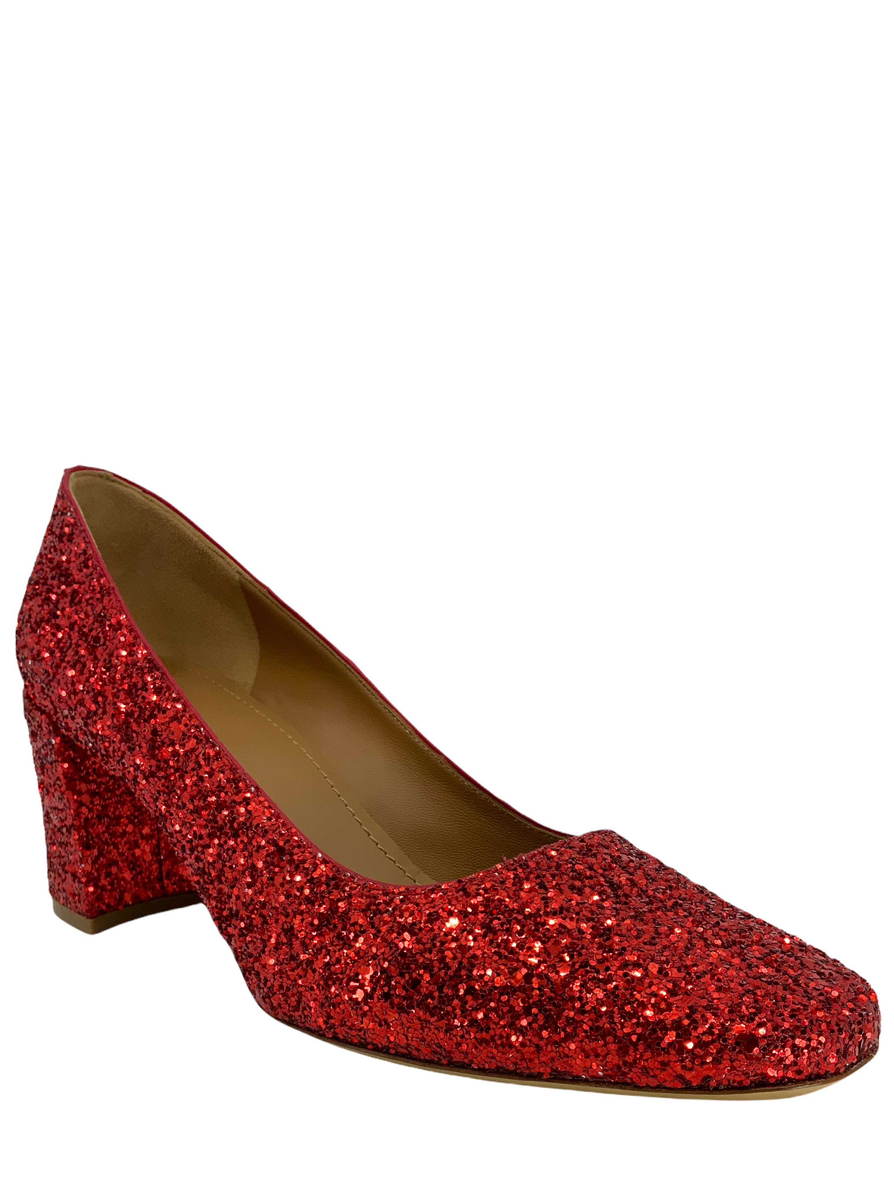 Mansur Gavriel Glitter Heel Pumps Women's Size 7.5 | Elegant Party Shoes for Weddings, Evening Events & Special Occasions