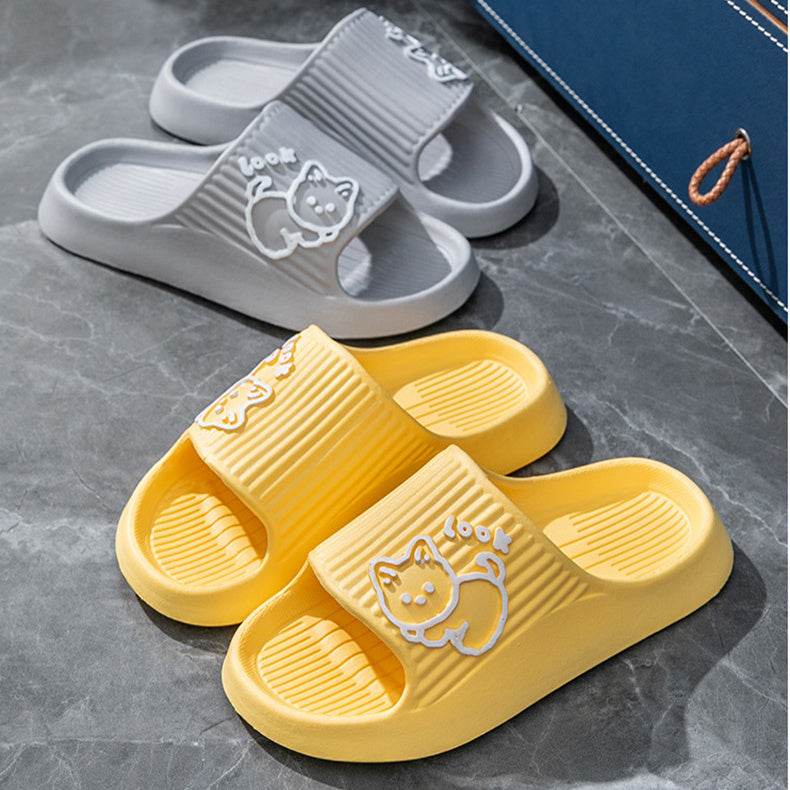 Cute Cat Slippers for Women - Soft Plush Fuzzy House Shoes with Non-Slip Sole - Perfect for Home, Lounge, and Indoor Comfort