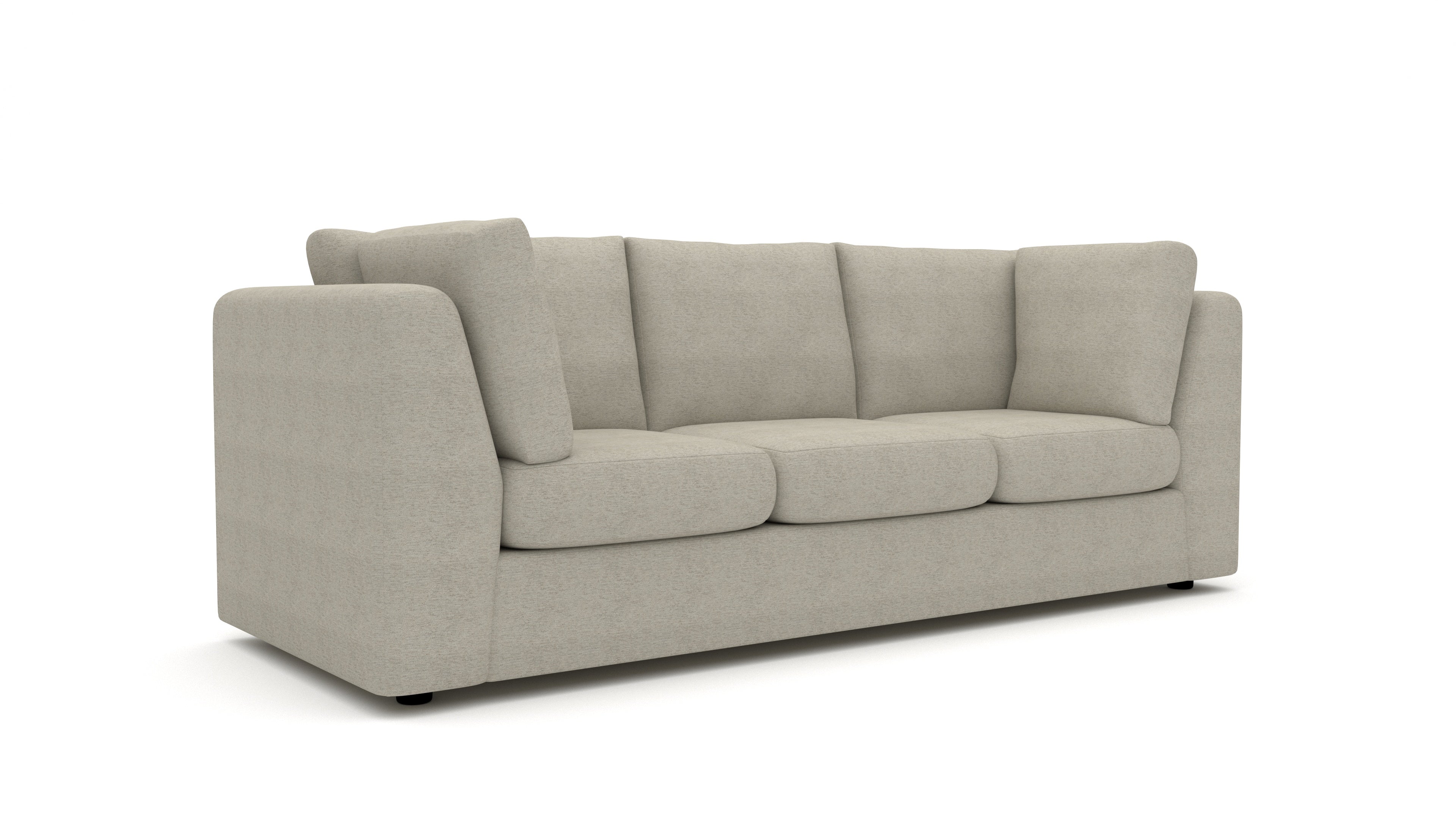 Parmer 104 Sofa - Modern Comfortable 3-Seater Living Room Couch for Home, Apartment & Office - Perfect for Lounging, Entertaining & Relaxing