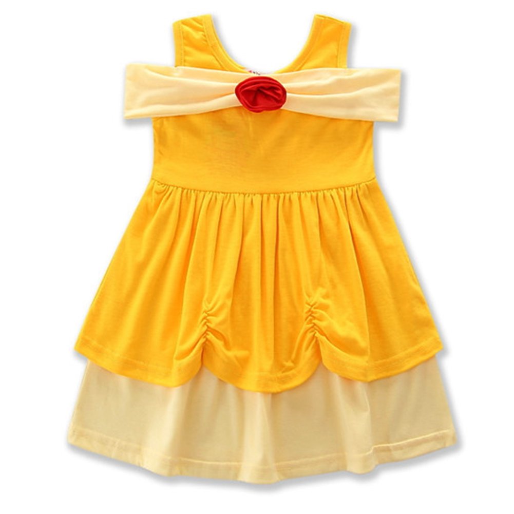 **Princess Mermaid Snow White Costume for Baby Girls - Toddler Fancy Dress Up Outfit for Summer Parties & Dress-Up Play**