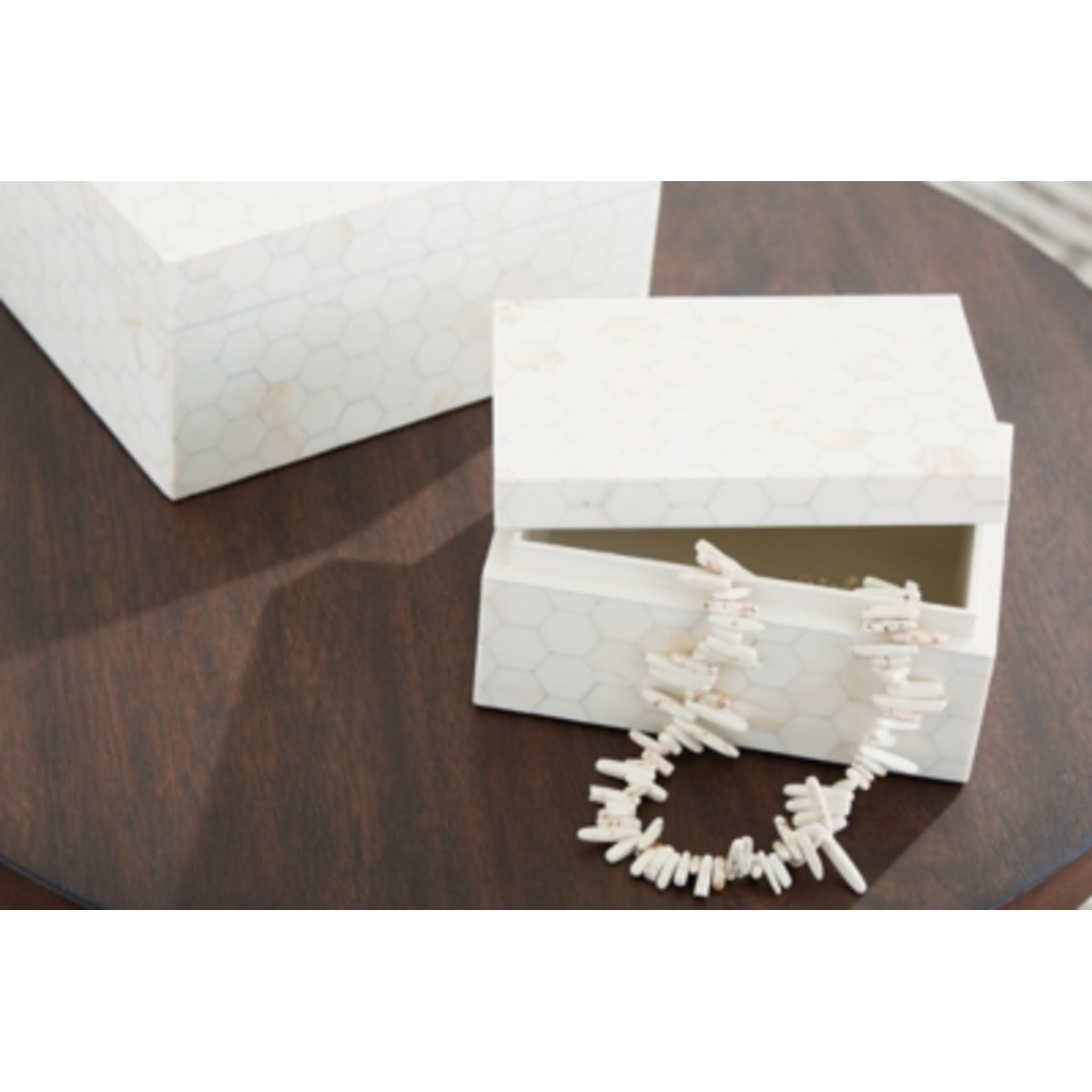 Aldenburg Decorative Storage Boxes (Set of 2) - Perfect for Home Organization, Gift Wrapping & Clutter Control - Ideal for Bedroom, Bathroom & Office Storage Solutions