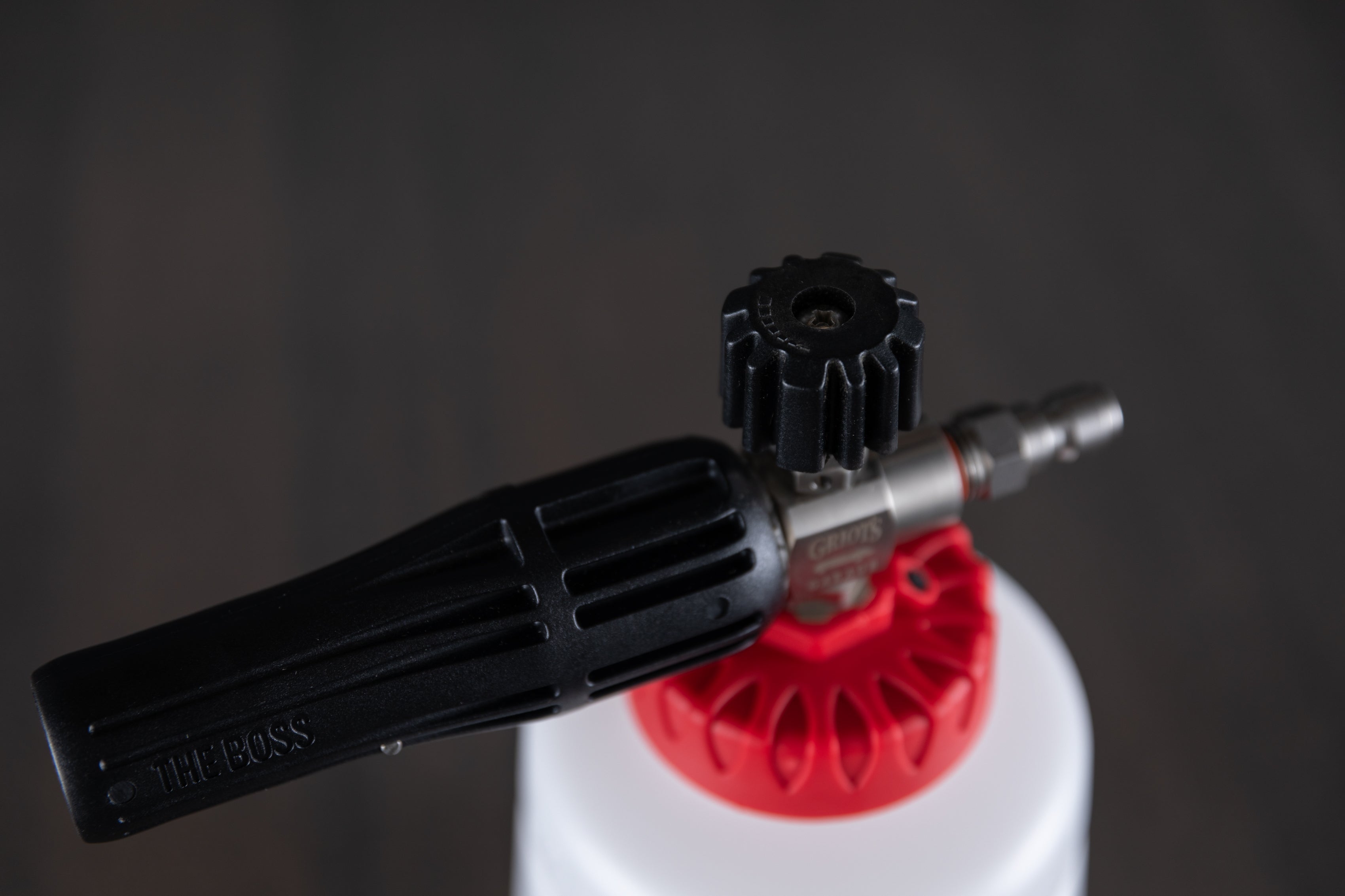 Griot's Garage The Boss Foam Cannon - Premium Car Wash Foam Blaster with Adjustable Nozzle for Deep Cleaning & Detailing - Perfect for Home Car Washing, Auto Detailing & Pressure Washer Use