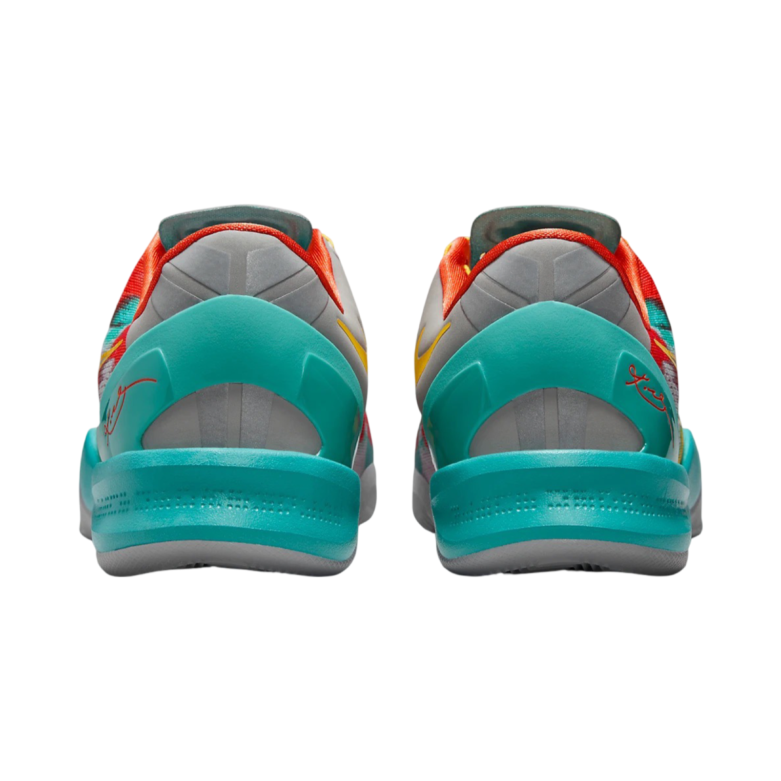 Kobe 8 Protro Venice Beach 2024 Basketball Shoes - Stadium Grey & Metallic Silver - Performance Sneakers for Men | Perfect for Court Play, Streetwear & Gym Training