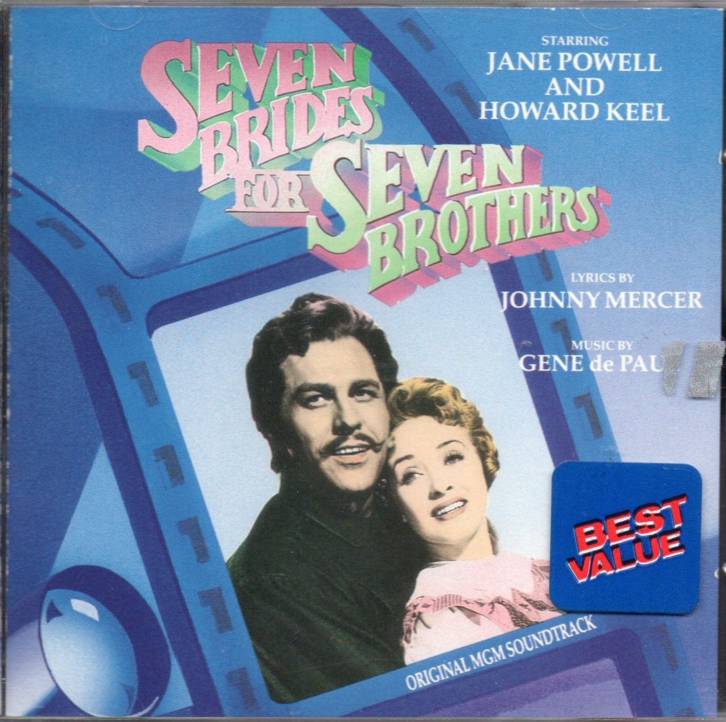 Original MGM Soundtrack - Seven Brides for Seven Brothers (Classic Musical Film) - Perfect for Movie Nights, Theater Enthusiasts & Vintage Music Collectors