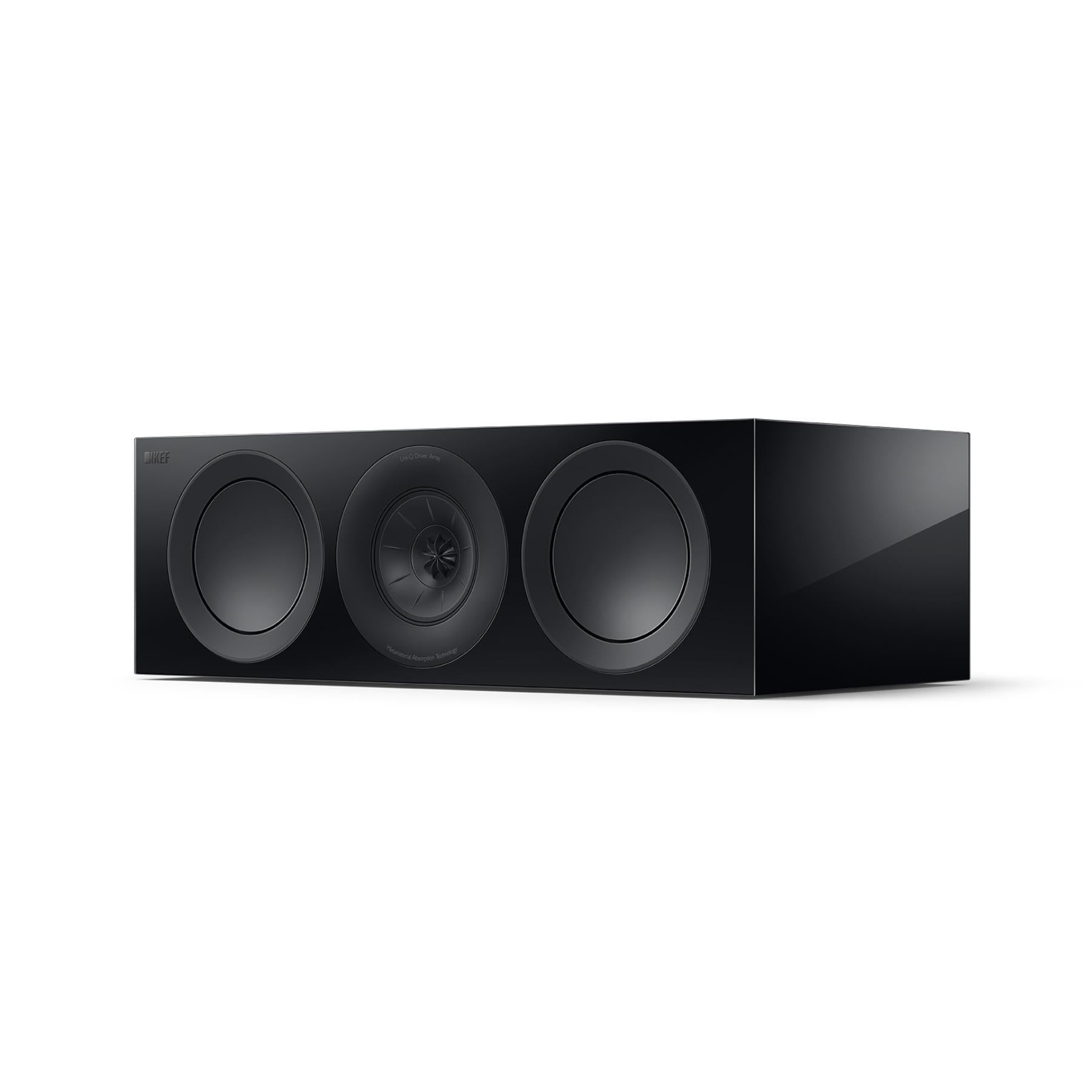 KEF R6 Meta Center Channel Speaker - High-Fidelity Home Theater Audio for Movies, Music & Gaming
