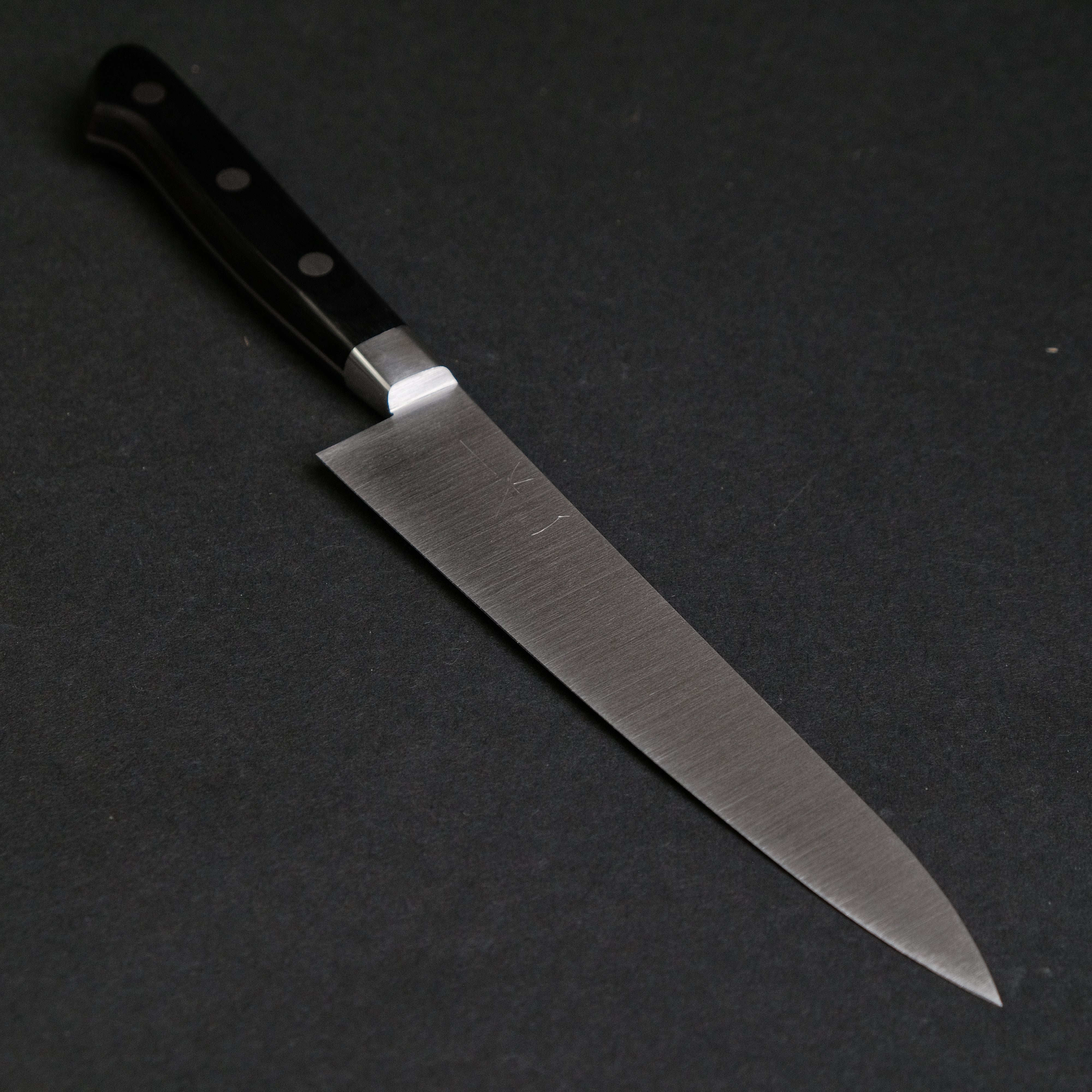 Hitohira Ashi Swedish Stainless Steel Petty Knife 150mm with Pakka Wood Handle - Perfect for Slicing, Peeling & Precision Kitchen Tasks