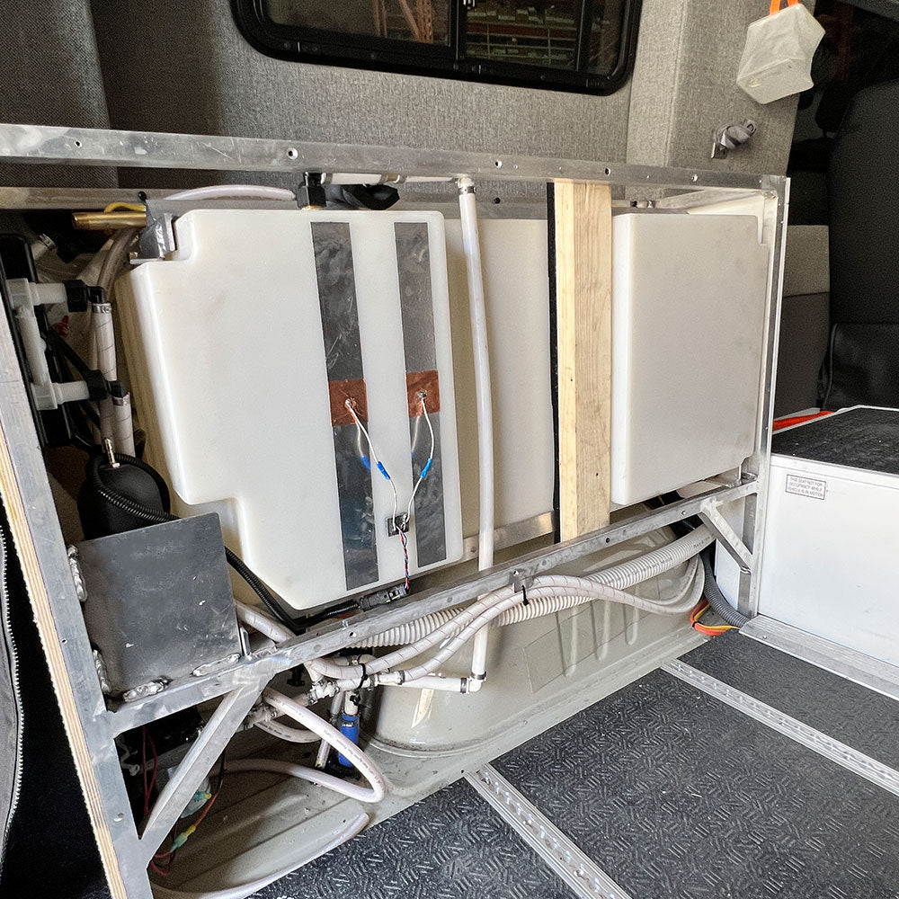 S&B 35 Gallon Replacement Water Tank for 2019-2021 Storyteller Overland Camper Vans - Perfect for RV Road Trips and Off-Grid Camping Adventures