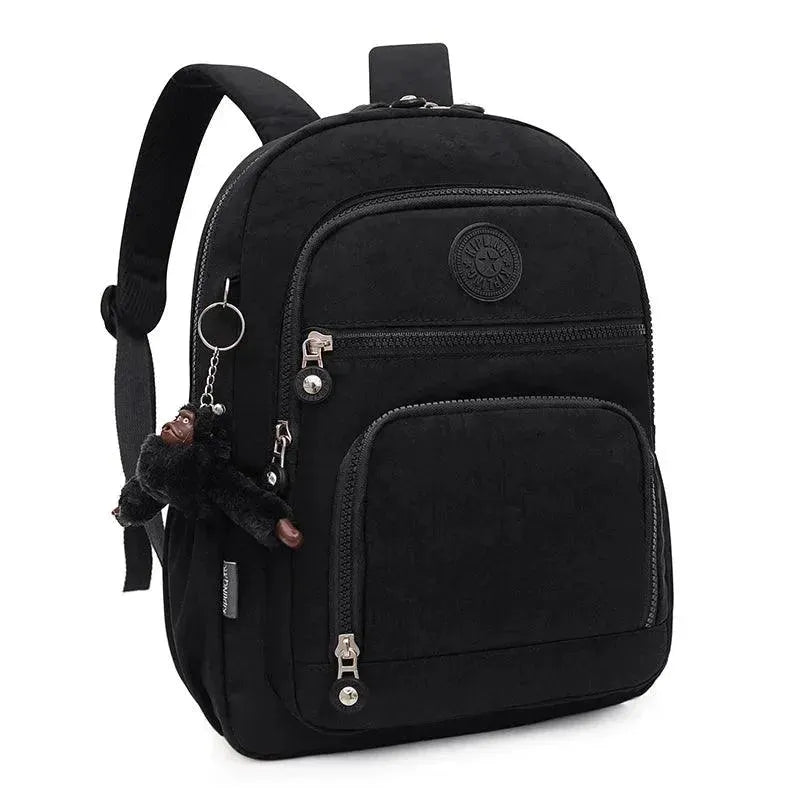 Stylish Korean Multi-Layer Backpack for Women & Men - Trendy Laptop Bag for College, Travel & Work - Durable & Water-Resistant School Backpack