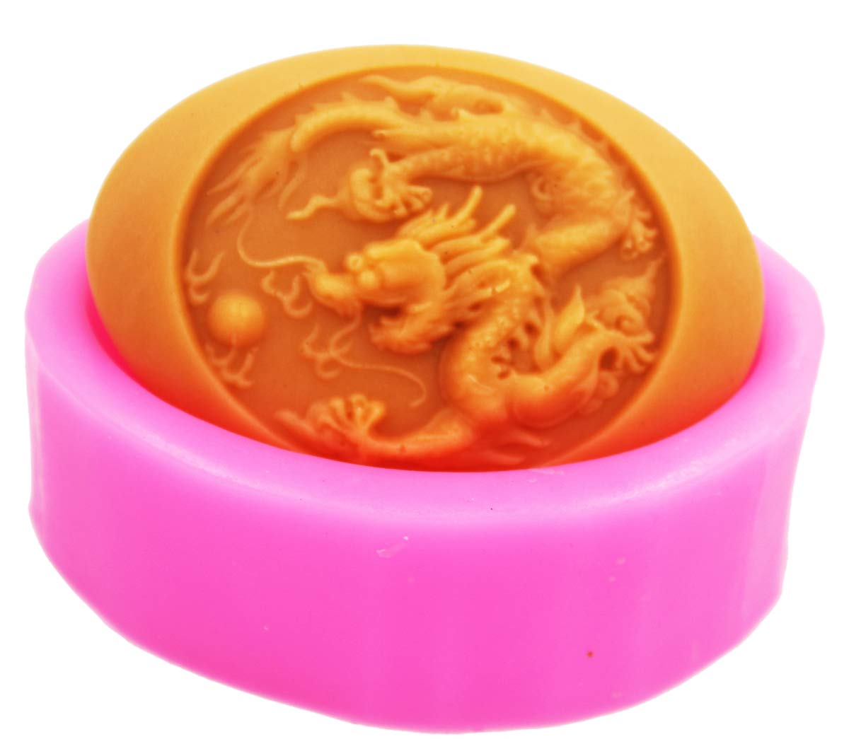 Premium Silicone Dragon Soap Mold - Handmade DIY Soap Making Kit for Crafters, Bath Bomb & Candle Molds - Perfect for Birthday Gifts, Home Decor & Spa Relaxation