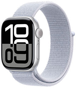 Apple Watch Series 10 GPS Smartwatch - Fitness Tracker, Heart Rate Monitor, Water Resistant for Swimming & Workouts - Perfect for Running, Cycling & Daily Activity Tracking