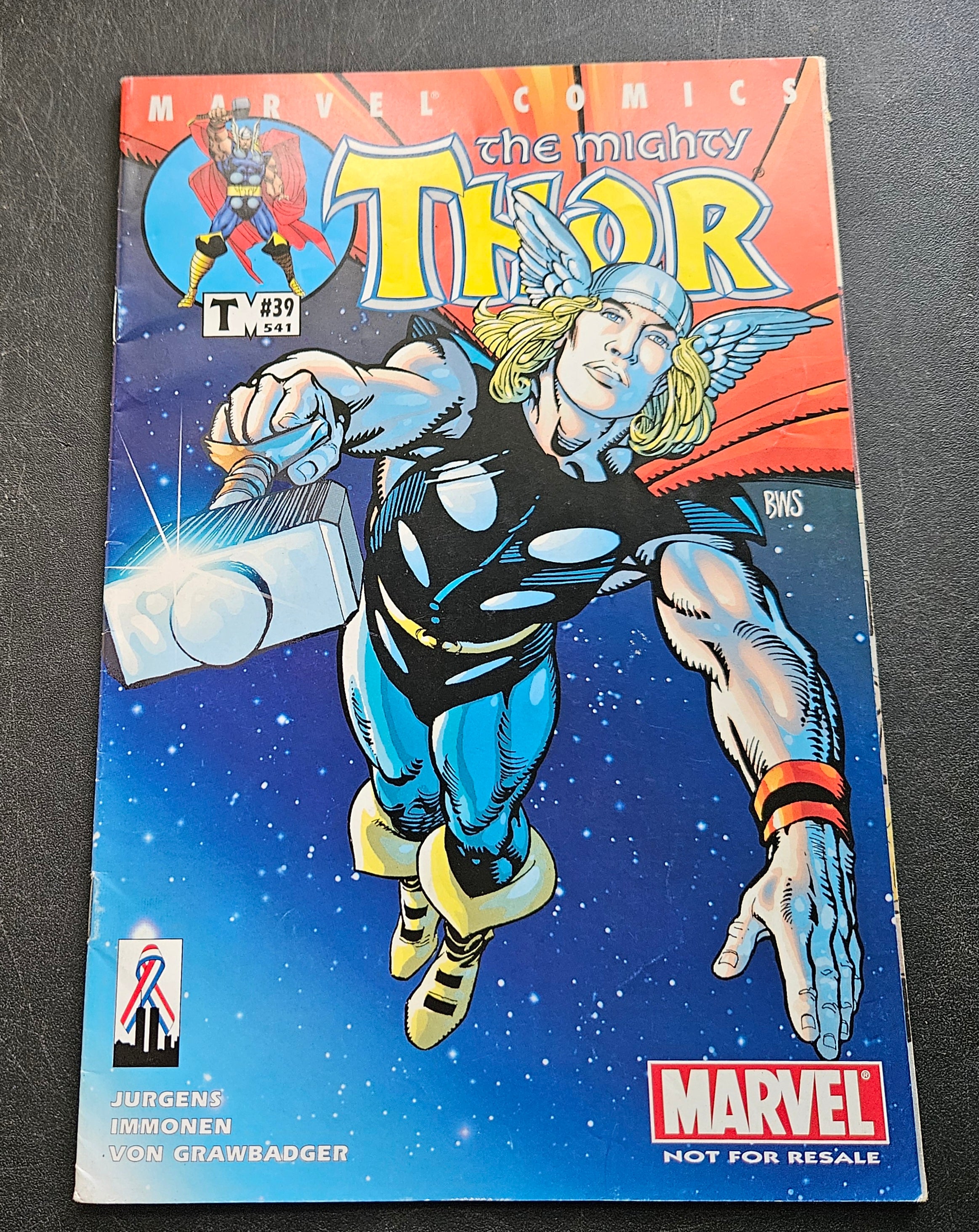 The Mighty Thor #39 September 2001 Marvel Comic Book - Collectible Superhero Action for Marvel Fans & Comic Collectors