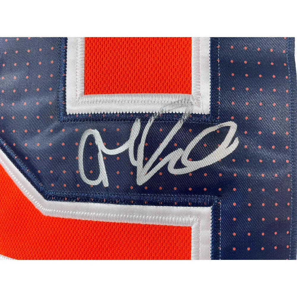 Authentic Connor McDavid Signed Edmonton Oilers Jersey - JSA Certified Orange Hockey Jersey - Perfect for Collectors, Fans & Game Day Memorabilia