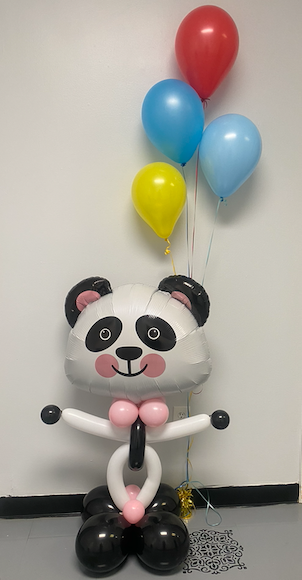 Party Panda Balloon Critter - Fun Inflatable Animal Balloon for Birthday Parties, Baby Showers & Events - Perfect for Decorations & Gifts