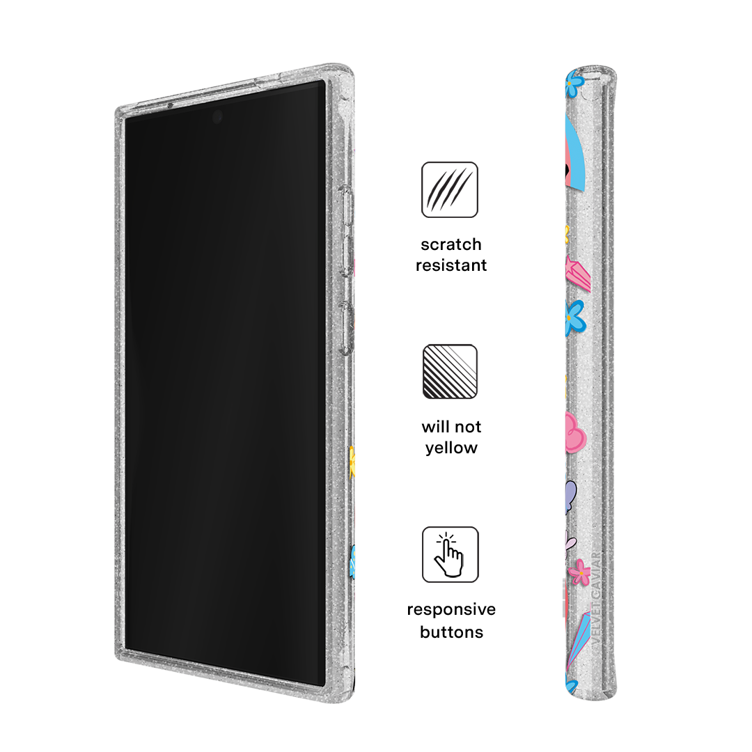 The Powerpuff Girls Girl Power Samsung Phone Case - Cute Cartoon Character Protective Cover for Samsung Galaxy S21/S20/Note 20 - Perfect Gift for Kids & Fans of The Powerpuff Girls TV Show