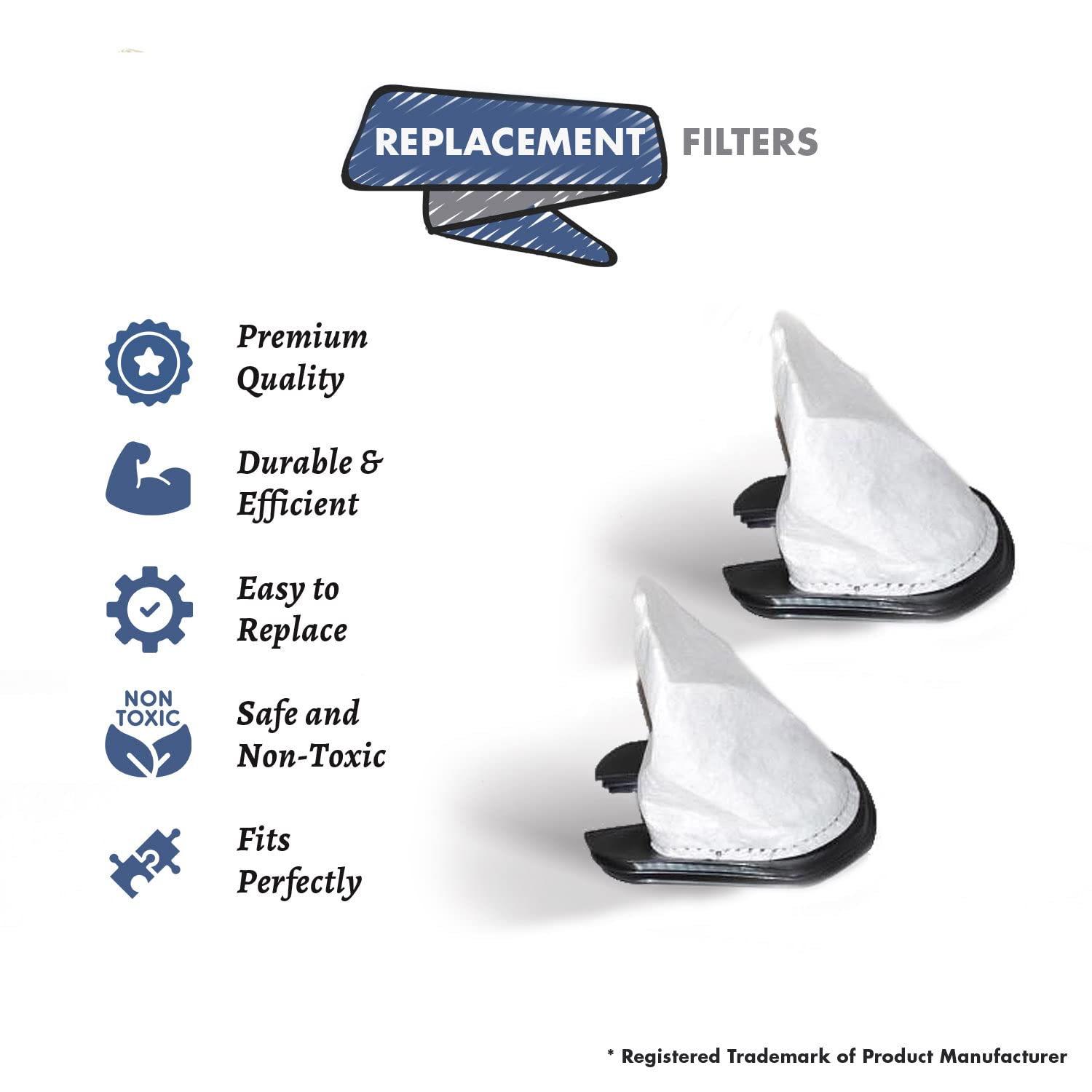 Eureka Stick Vac 96F 169 Vacuum Filter Replacement - for Home Cleaning