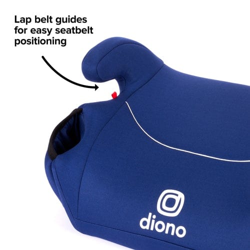 Diono Solana Backless Booster Car Seat (2 Pack) - Lightweight & Portable for Kids 3-12 Years - Perfect for Travel, School, and Carpooling