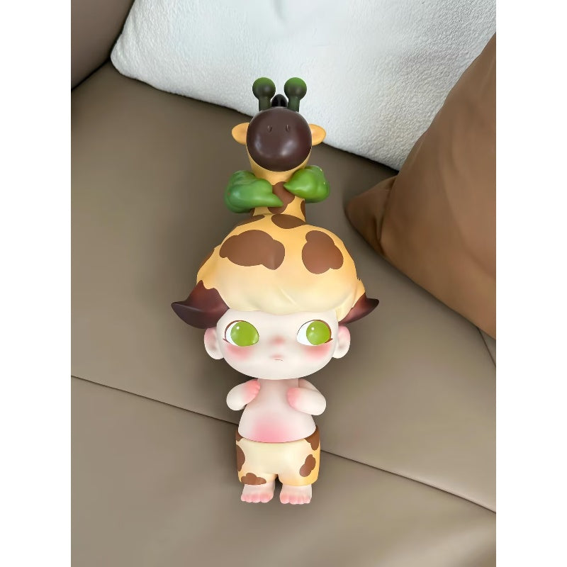 DIMOO Giraffe Plus Limited Edition Collectible Figure - Cute Animal Statue for Home Decor, Office Display & Gift Giving