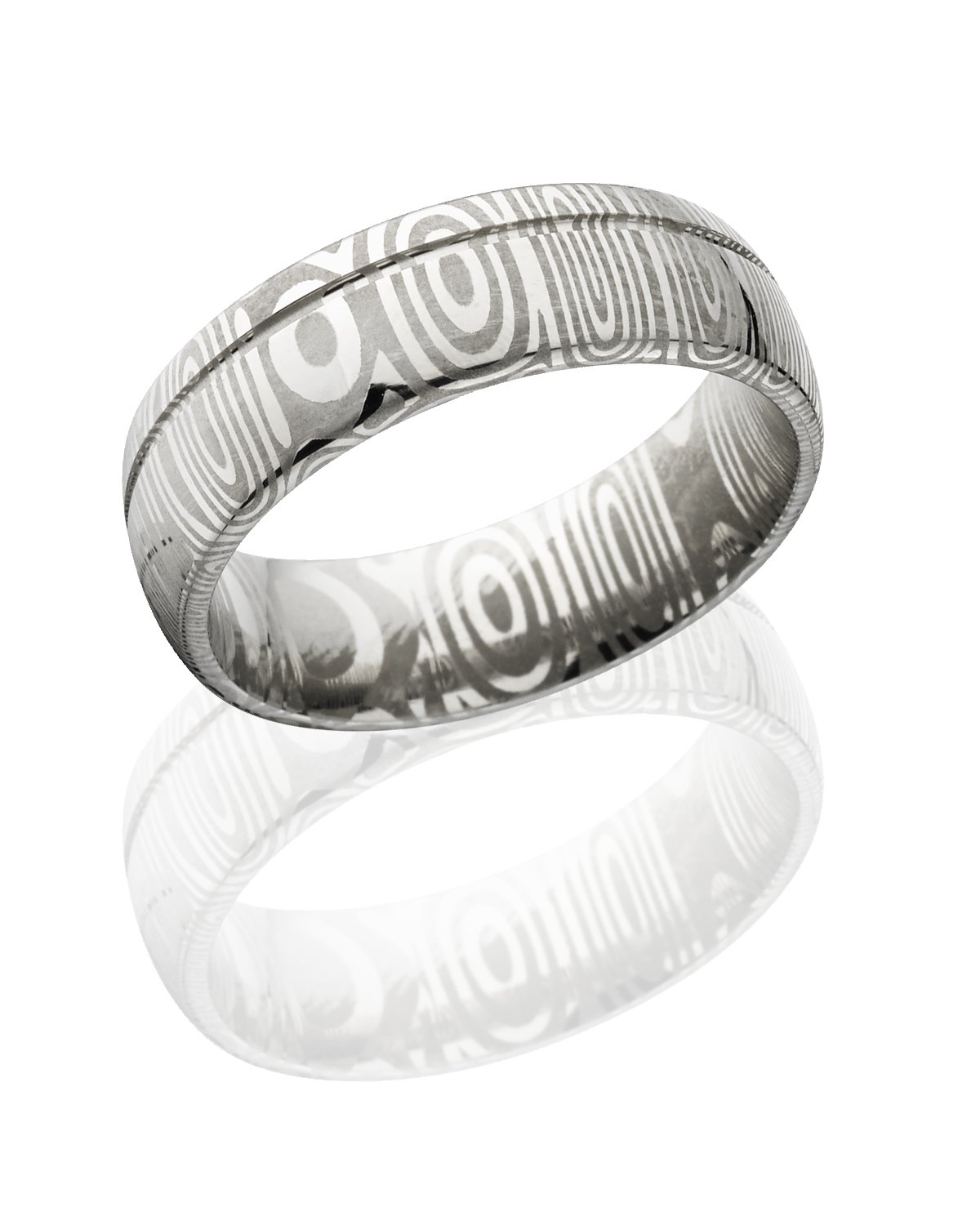 Premium Damascus Steel Men's Wedding Rings - Handcrafted Forged Wedding Bands for Grooms & Brides - Perfect for Engagements, Anniversaries & Special Occasions