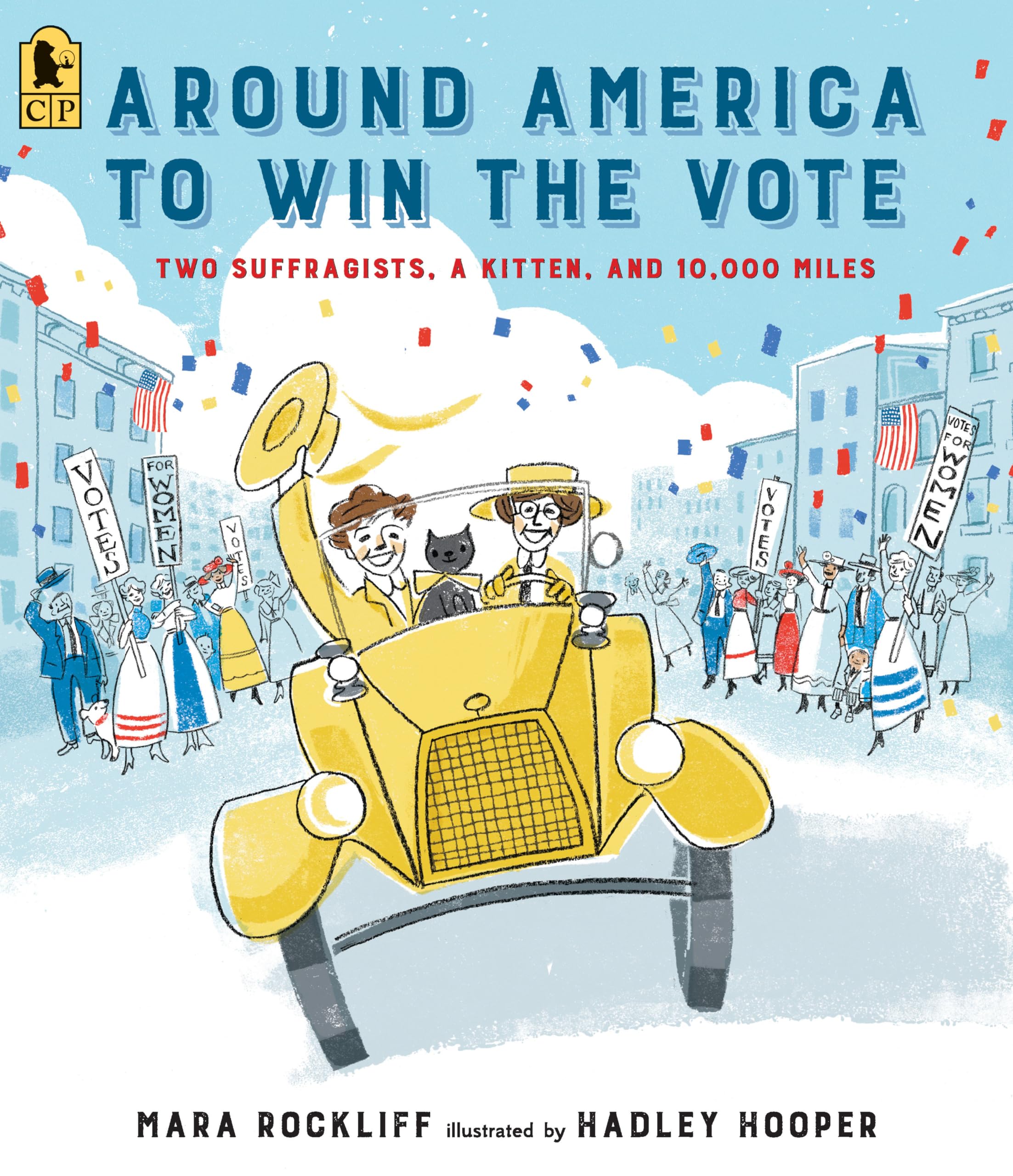 Votes for Women: Two Suffragists' 10,000-Mile Journey Across America with a Kitten | Historical Nonfiction, Women's Rights Movement, US History Books for Adults & Students | Perfect for Book Clubs & History Classrooms