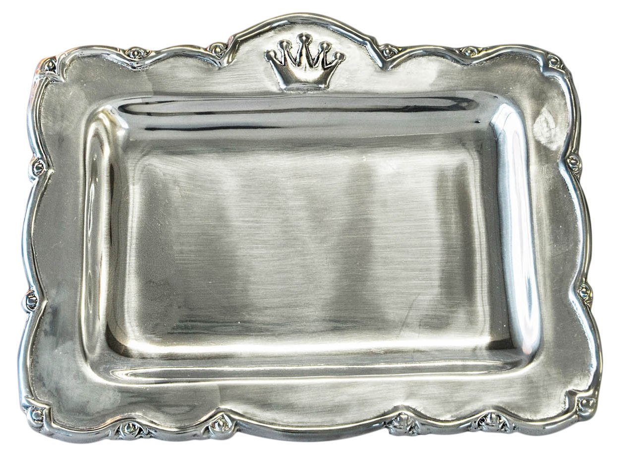 Beatriz Ball 6739 Baby Princess Crown Tray - Elegant Serving for Parties
