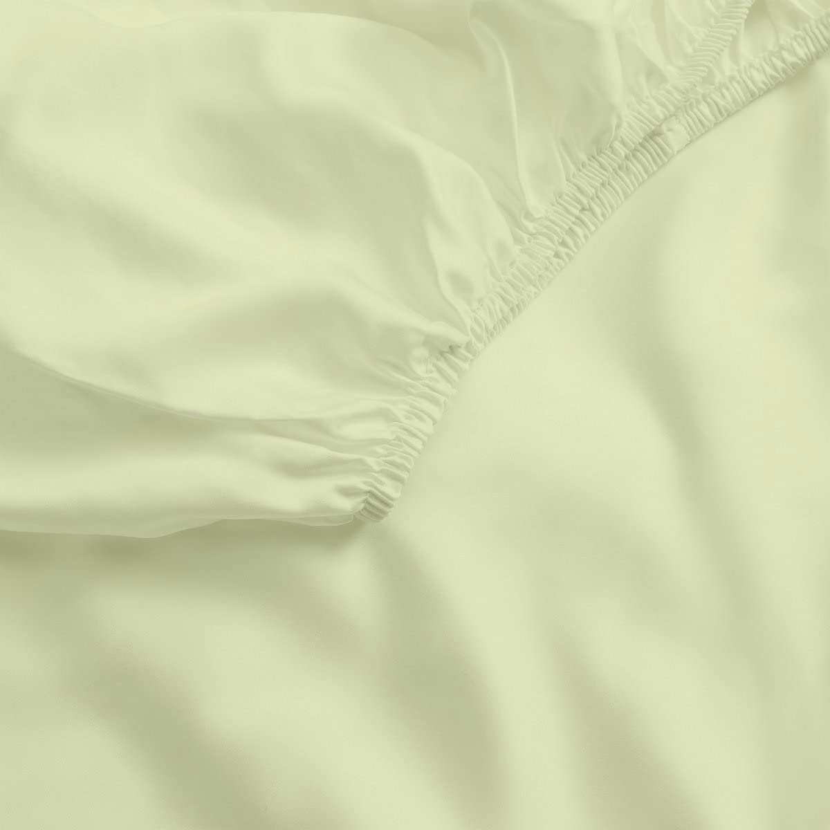 MyGiza RV King Sheets (72 x 80) 400 Thread Count 100% Egyptian Cotton Bed Sheet Set - 4 Piece Solid Sage Green, Deep Pocket Fits Mattresses Up to 18
