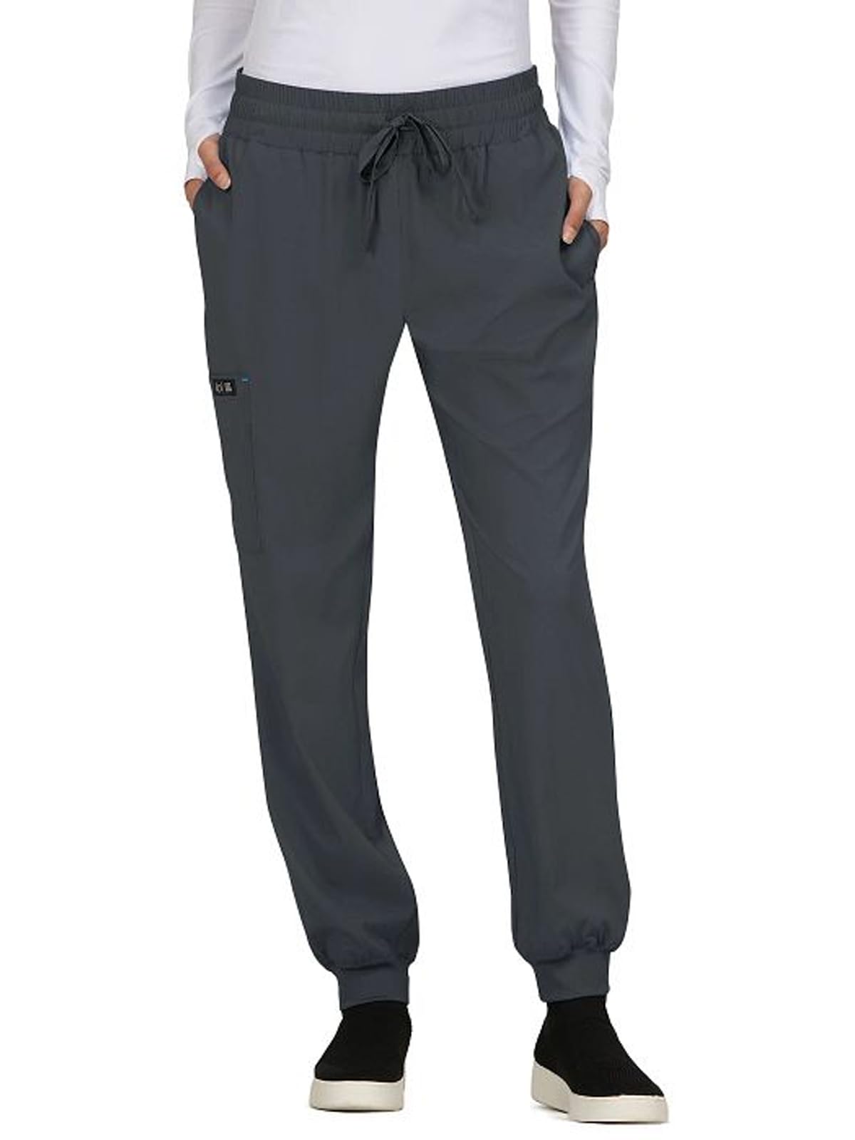 KOI Basics Women's 741 Gemma Jogger Pants - Comfortable High Waisted Yoga Lounge Pants for Running, Workout & Casual Wear