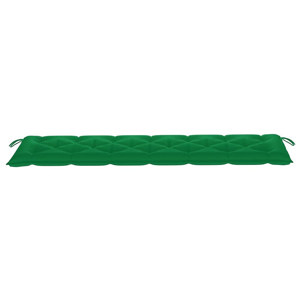 Premium Outdoor Bench Cushion - Waterproof Garden Swing Cushion & Patio Sofa Cushions Set (78.7x19.7x2.8 Inch) - Durable Green Fabric for Porch, Deck, Backyard & Meditation - Perfect for Outdoor Furniture, Floor Seating & Relaxation