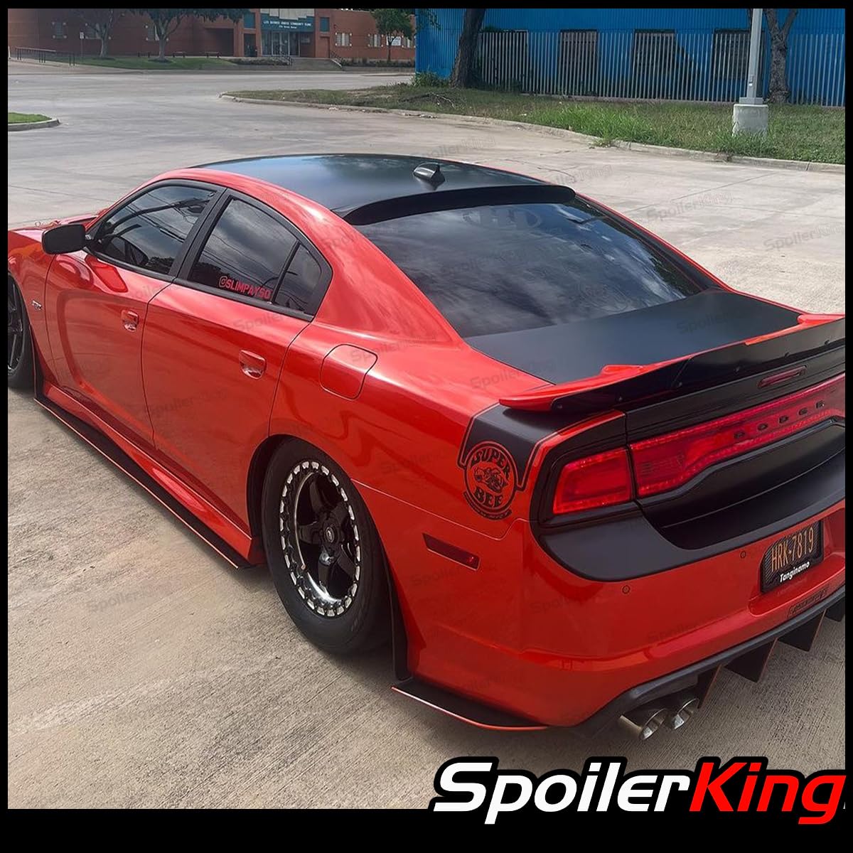 Spoiler King XL Roof Spoiler (380R) - Compatible with Dodge Charger 2011-2014 | Rear Wing for Enhanced Aerodynamics & Sporty Style | Perfect for Car Enthusiasts & Performance Upgrades
