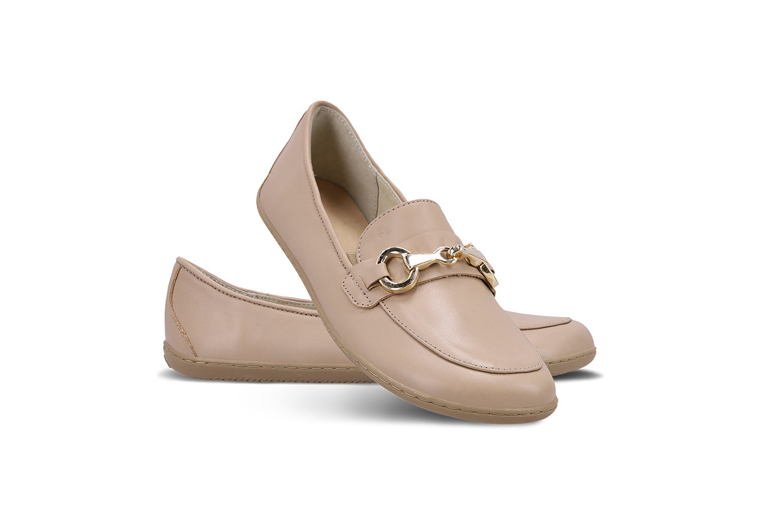 Barefoot Moccasins for Women - Be Lenka Viva Soft Leather Slip-On Shoes in Latte Brown | Comfortable Minimalist House Slippers for Indoor & Outdoor Use