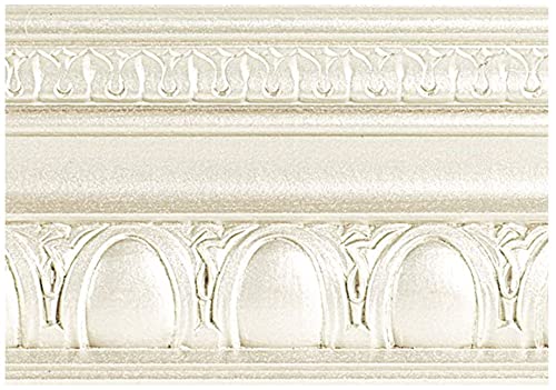 Modern Masters ME707 Snowflake 1 Gallon Satin Metallic Paint - Water-Based Decorative Finish for Walls, Furniture & DIY Crafts - Perfect for Home Decor, Accent Walls & Holiday Projects